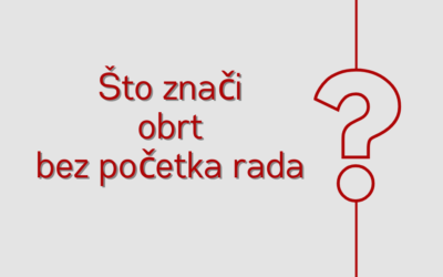 Obrt bez početka rada