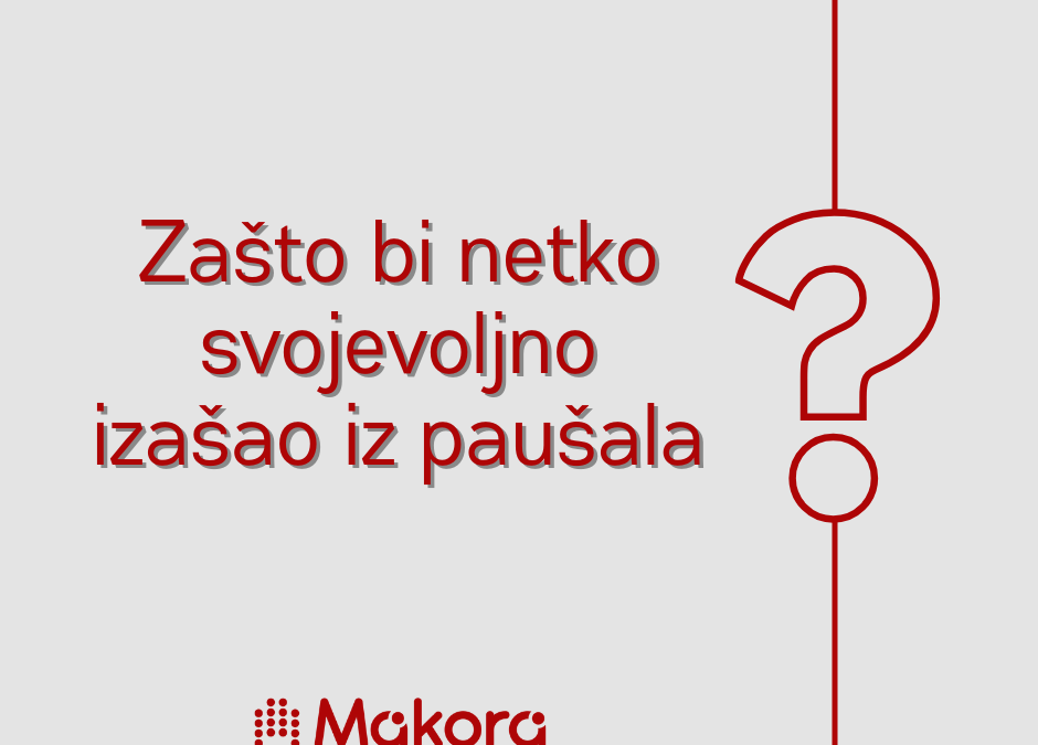 Zašto bi netko svojevoljno izašao iz paušalnog oporezivanja?