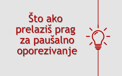Ako pređeš prag paušala, znam napraviti da ne platiš više poreza!