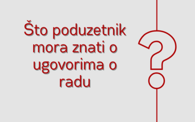 Što morate znati o ugovoru o radu?